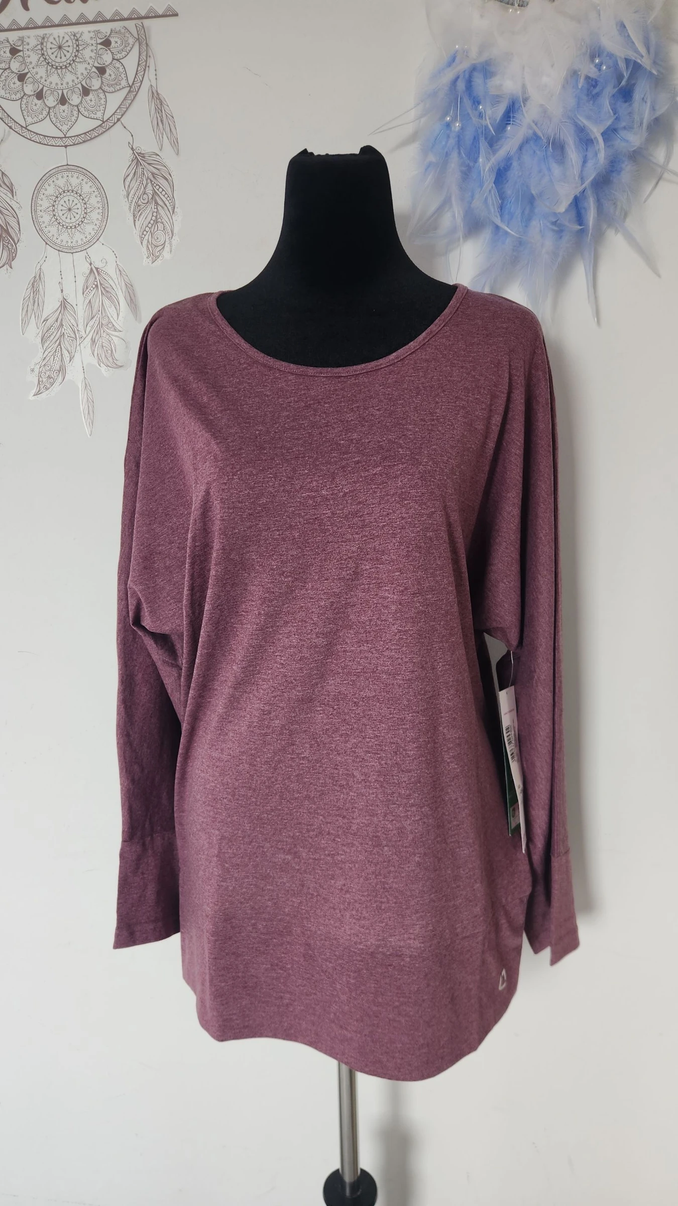 T-shirt sport femme manches longues ●Taille 42/44●🌸